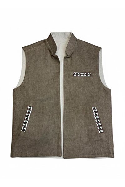 Generic Double-faced winter vest in a modern style, high-quality Saudi-made.