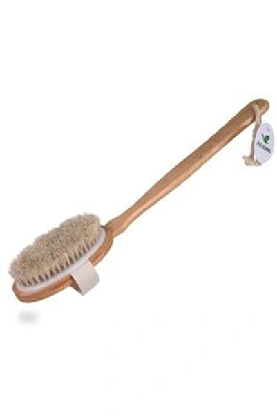 Epilons Horsehair Bath Brush with Handle