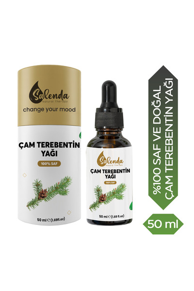 Çam Terebentin Uçucu Yağı Pine Turpentine Essential Oil %100 Saf ve Doğal 50 ml