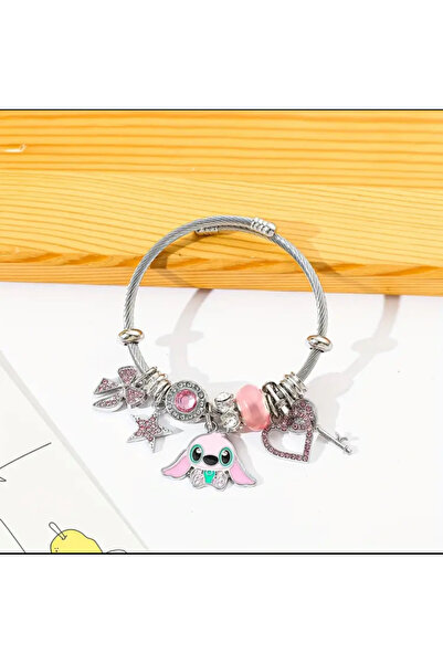AYDA STORE Stitch Charmlı Bileklik