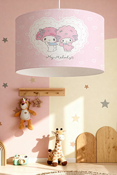 EVPANYA My Melody ve Cogimyun Kardeşliği Desenli Çocuk Odası Avize