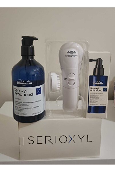 L'oreal Professionnel Serie Expert Serioxyl Advanced Density Gaining Treatment Kit.