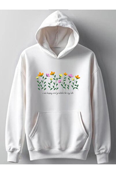 Sebesta Fashion سترة رياضية بغطاء للرأس من القطن المطبوع بثلاث خيوط للموسم ال...