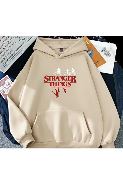 COHERENT Unisex Ανδρικό/Γυναικείο φούτερ STRANGER με πολύχρωμη ειδική στάμπα ...