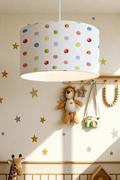 EVPANYA Pauntiyeli Desenli Çocuk Odası Avize