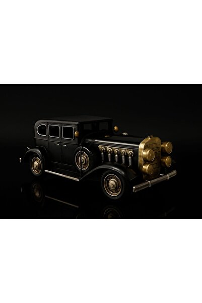 VALENZA STORE Eskitme Büyük Boy Dekoratif Metal ATATÜRK Arabası - Hediyelik