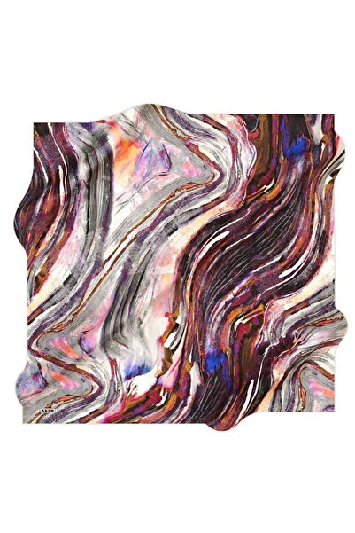 Aker Nostalji̇ Ti̇vi̇l Silk Scarf 8549-971