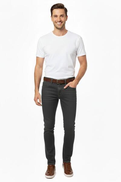 LOCUS JEANS Men's Slim Fit Jeans Model Pants 310 Bgl-St04976