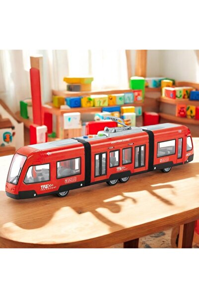 OEM Inertial Educational Toy for Children, High Speed Train, Bus and Tram Model with Doors