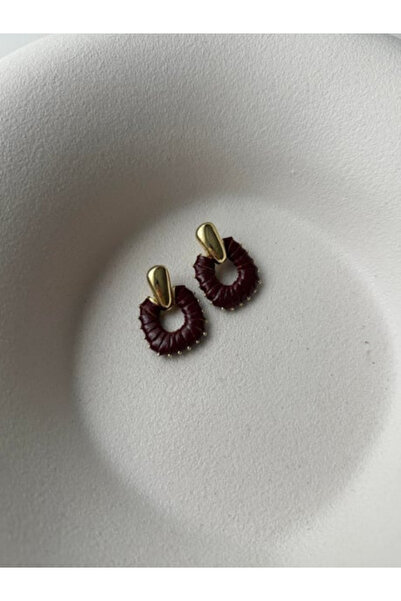 Nole&Co. أقراط جلدية