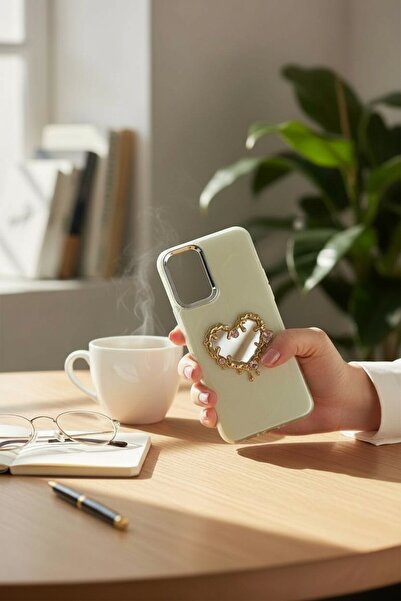 batuteknoloji Xiaomi Redmi Note 12S Aynalı Taşlı Fiyonklu Kabartma Yüzeyli La...