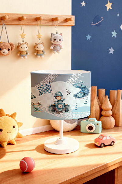 EVPANYA Speed Passion Prince Patterned Children's Room Lampshade