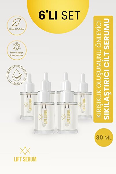 SOI Cosmetics 4'lü Set Kırışık Oluşumunu Önleyici Sıkılaştıcı Cilt Serumu (Lİ...