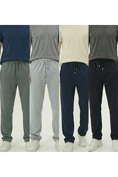 Veleno Ανδρικό σετ 4 τεμαχίων φαρδιά, υπερμεγέθη, άνετα παντελόνια φόρμας 4 ε...