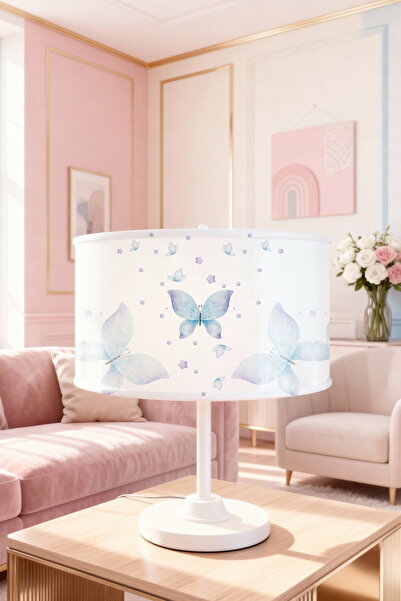 EVPANYA عاكس الضوء لغرفة الأطفال بنمط الفراشة الناعمة