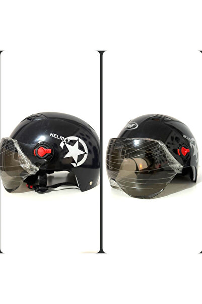 helmech Motorcycle helmet open face