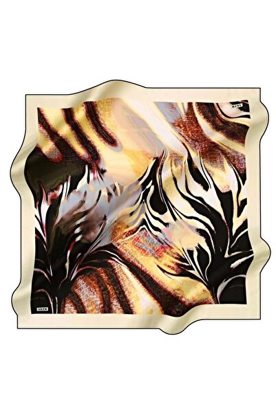 Aker Nostalji̇ Ti̇vi̇l Silk Scarf 8561-911