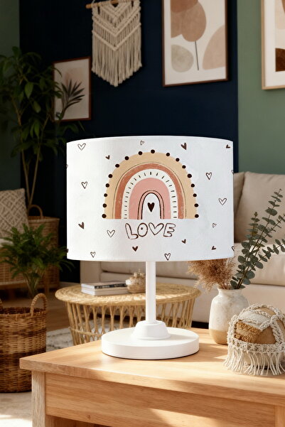 EVPANYA عاكس الضوء لغرفة الأطفال بنمط قوس قزح الحب