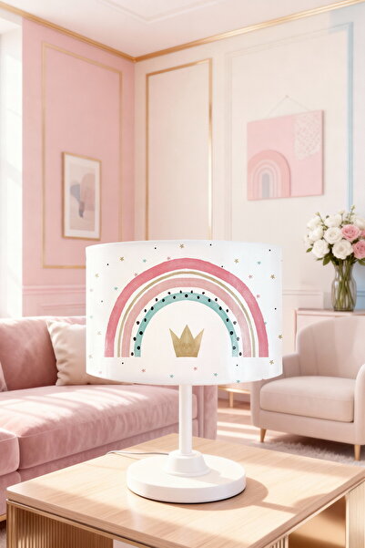 EVPANYA عاكس الضوء لغرفة الأطفال بنمط تاج الملك المرصع بالنجوم