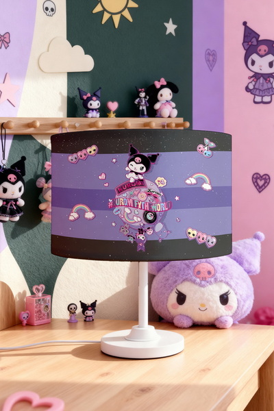 EVPANYA عاكس الضوء لغرفة الأطفال بنمط عالم كورومين