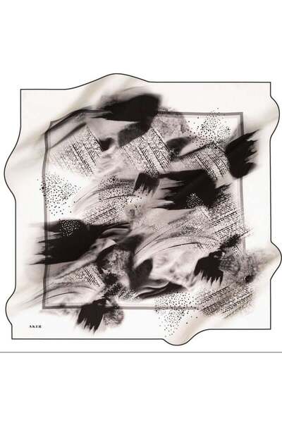 Aker NOSTALJİ TİVİL İPEK EŞARP 8396-912