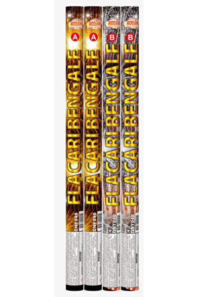 RODANY Bengal Candles - 2 Effects, 4 pcs