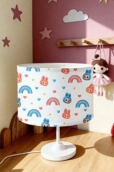 EVPANYA Pofi Rainbow Brotherhood Patterned Children's Room Lampshade