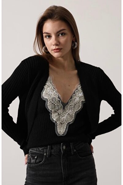 St boutique Triko Bluz Hırka Takım