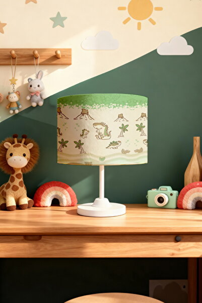 EVPANYA عاكس الضوء لغرفة الأطفال بنمط عصر الديناصورات