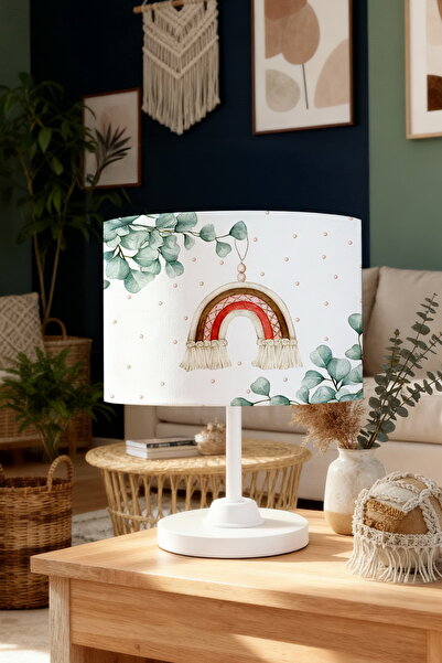 EVPANYA Eucalyptus Rainbow Patterned Children's Room Lampshade