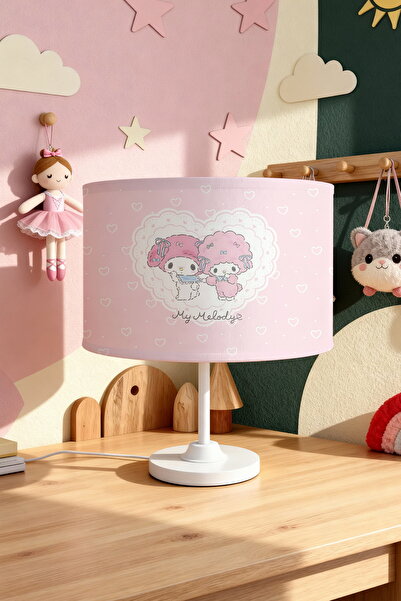 EVPANYA My Melody and Cogimyun Brotherhood Patterned Children's Room Lampshade