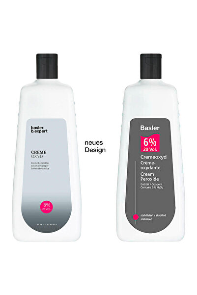 Basler Beauty Oxidant pentru vopsea permanenta Basler B.expert, Cremeoxyd, Professional 6% 20 vol., 1000 ml