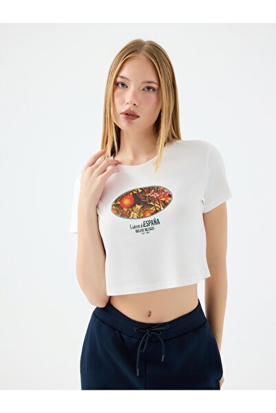 Loft Crop Women's T-shirt K.sleeve