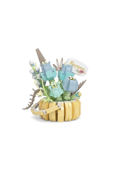 BYCEGU P1092 Panlos Flower Bouquet 529 Pieces Block Toy