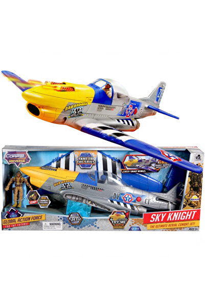 Genel Markalar Mey İthalat® The Corps Universe Sky Knight Askeri Jet