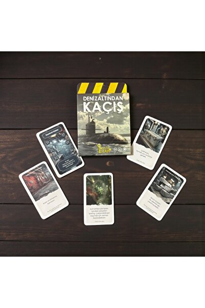 CNS Concept Card Escape Game |   Escape from the Submarine Multicolor