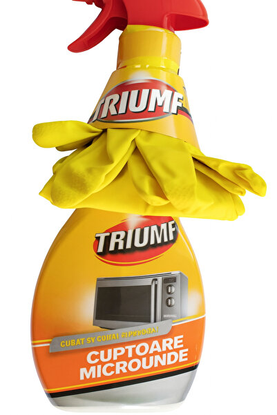 TRIUMF Degresant Cuptoare și Vase Emailate, Curăță Grăsimea Arsă de pe Plite și Sticlă, 500 ml