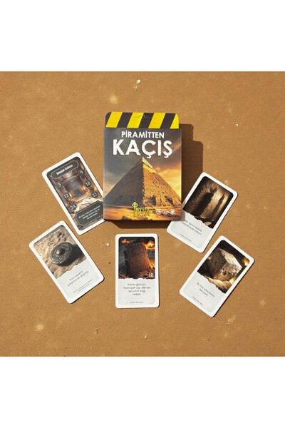 CNS Concept لعبة الهروب بالبطاقات |   بيراميتين إسكيب متعدد الألوان