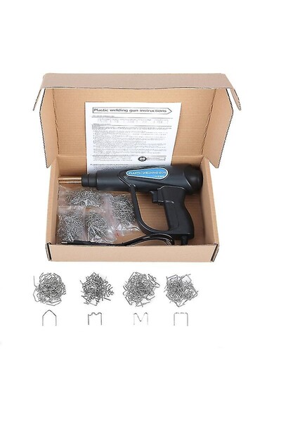LinePartsBim Pistol de sudură profesional din plastic 70W cu 200 de capse