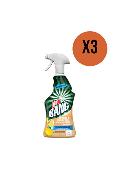 Cillit Bang PACHET 3X - Lemon Anticalcar, 750 ml – Curățare Eficientă și -Friendly