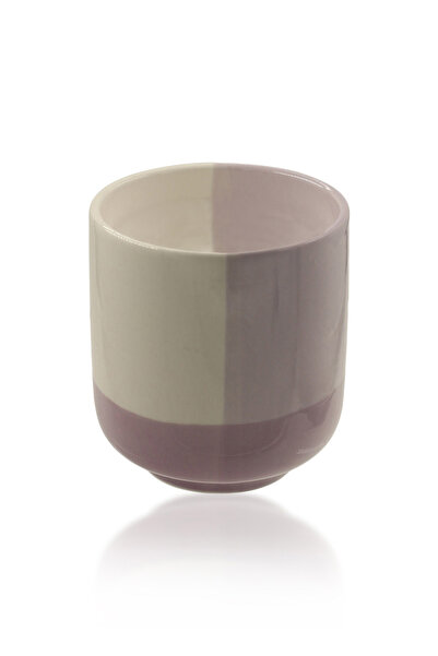 The Mia Porselen Mor Kupa Porselen Saksı Mor 330 ml