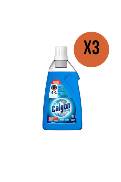 Calgon PACKAGE 3X - 4in1 Anti-limescale Gel, 750 ml – Washing Machine Protection, 30 Washes
