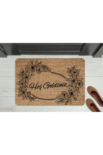 M&H Quality Multicolored Decorative Multi-Purpose Interior and Exterior Door Mat