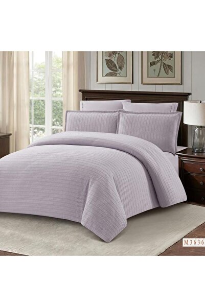 Reiashn مفرش جولي لون موف صيفي مفرد ونصف