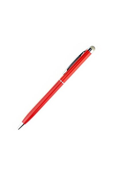 Tableta Universal Red Microfiber Stylus with Pen for Tablet or Smartphone