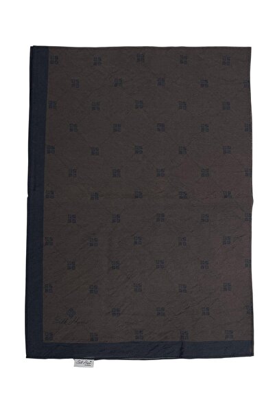 Silk Home Olinda Shawl - 49003 - Dark Brown Anthracite