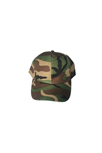 G Golden Case Șapcă de soare unisex AZOZA, camuflaj mare, mărime universală, maro