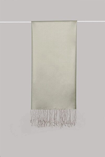 ARMANDA Silk Shawl - Silver