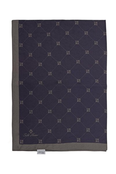 Silk Home Olinda Shawl - 49003 - Purple Navy Green