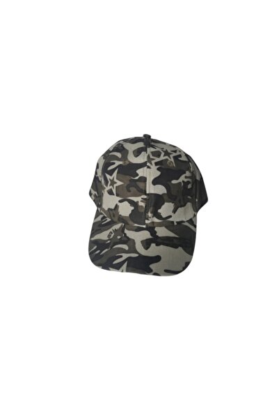 G Golden Case Șapcă de soare unisex AZOZA, camuflaj mare, mărime universală, verde închis